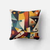 Uitpuilen met abstractie - Ken Gage Art Kussen (Achterkant)