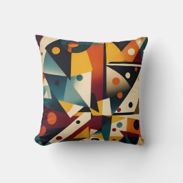 Uitpuilen met abstractie - Ken Gage Art Kussen