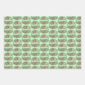 Uitpuilende tekst voor chemische ingenieur inpakpapier vel (Voorkant 3)