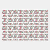 Uitpuilende tekst voor chemische ingenieur inpakpapier vel (Voorkant 2)