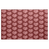 Uitputtend liefde hartpatroon stof (Fat Quarter)