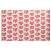 Uitputtend liefde hartpatroon stof (Fat Quarter)