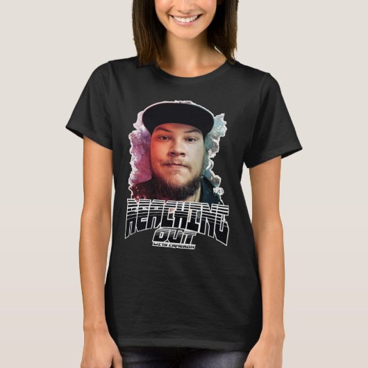 Uitreiken met Cameron Camo Face T-shirt (Voorkant)