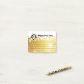 Uitreiking erkenning werknemer na IT Post-it® Notes (Op bureau)