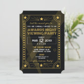 Uitreiking Night Viewing Party Kaart (Staand voorkant)