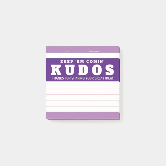 Uitreiking van de grote onderscheiding van ideeënw post-it® notes (Voorkant)