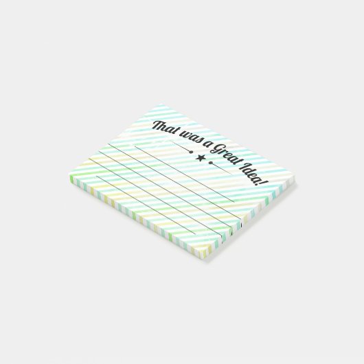 Uitreiking van de prijs voor erkenning van werknem post-it® notes (Schuin)