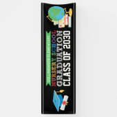 Uitreiking van het Afstuderen van de Neursery Scho Spandoek (Verticaal)