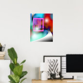 Uitrijpad 16x20 Poster (Thuiskantoor)