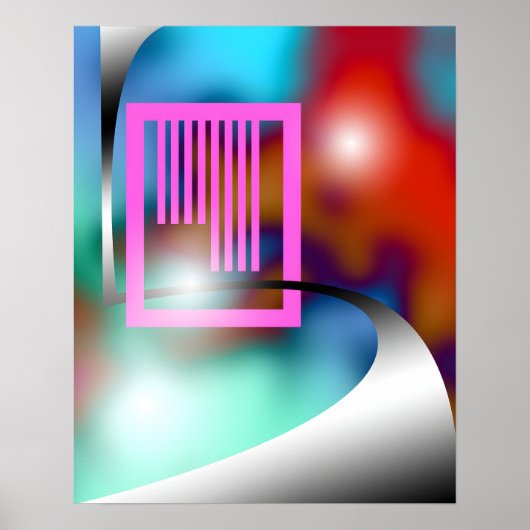 Uitrijpad 16x20 Poster (Voorkant)