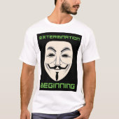 uitroeiing t-shirt (Voorkant)