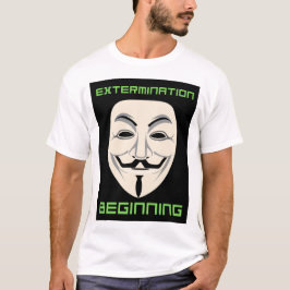 uitroeiing t-shirt