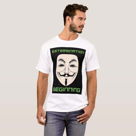 uitroeiing t-shirt (Voorkant volledig)