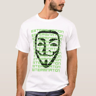 uitroeiing t-shirt