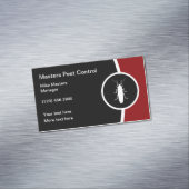 Uitroeiingsdiensten Modern Insect Design Magnetisch Visitekaartje (Voorbeeld)