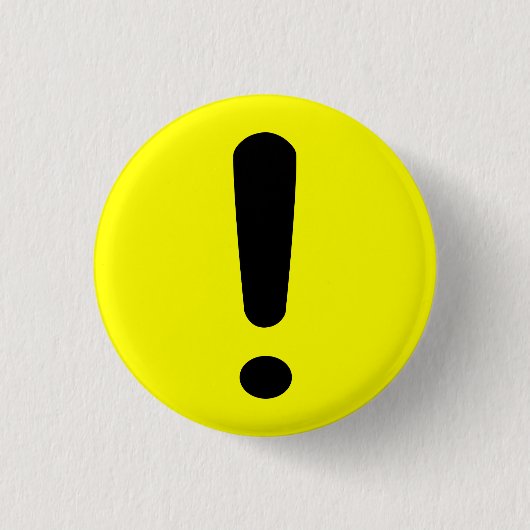 Uitroep Button (Voorkant)