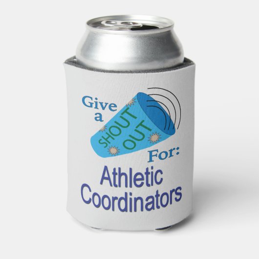 Uitroep voor Athletic Coordinators Blikjeskoeler (Blikje Achterkant)