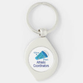 Uitroep voor Athletic Coordinators Sleutelhanger (Voorkant)