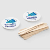 Uitroep voor beroepsethandelaars handwaaier (Niet-gemonteerd)