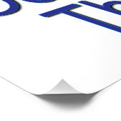 Uitroep voor beroepsethandelaars perfect poster (Hoek)