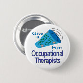 Uitroep voor beroepsethandelaars ronde button 5,7 cm (Voorkant /achterkant)