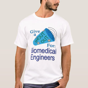 Uitroep voor biomedisch ingenieurs t-shirt