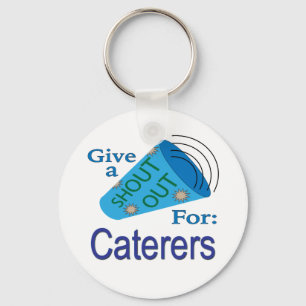 Uitroep voor Catering Sleutelhanger