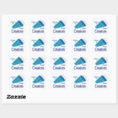 Uitroep voor Creators Vierkante Sticker (Vel)