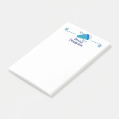 Uitroep voor geluidsontwerpers post-it® notes (Schuin)