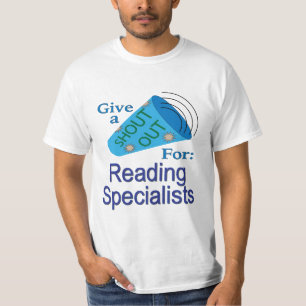 Uitroep voor lees-specialisten t-shirt