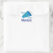 Uitroep voor Mentoren Vierkante Sticker (Tas)