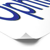 Uitroep voor oftalmologen perfect poster (Hoek)