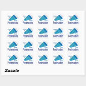 Uitroep voor Postmasters Square Sticker (Vel)