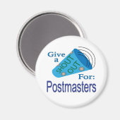 Uitroep voor Postmeesters Magneet (Voorkant / Achterkant)