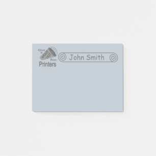 Uitroep voor Printers 4x3 Post-it® Notes