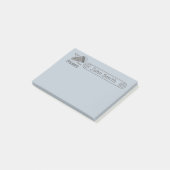 Uitroep voor Printers 4x3 Post-it® Notes (Schuin)