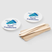 Uitroep voor verpleegkundigen handwaaier (Niet-gemonteerd)