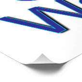 Uitroep voor werknemers in de sociale sector perfect poster (Hoek)