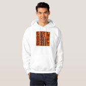 Uitroepingsteken, Type interpunctie Hoodie (Voorkant volledig)