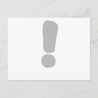 Uitroepteken! Briefkaart