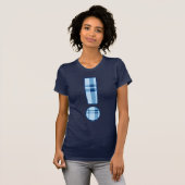 Uitroepteken dames t-shirt (Voorkant volledig)