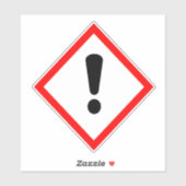 Uitroepteken - GHS-label Sticker (Vel)