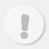 Uitroepteken! Magneet (Voorkant)