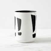 Uitroepteken Mok (Midden)