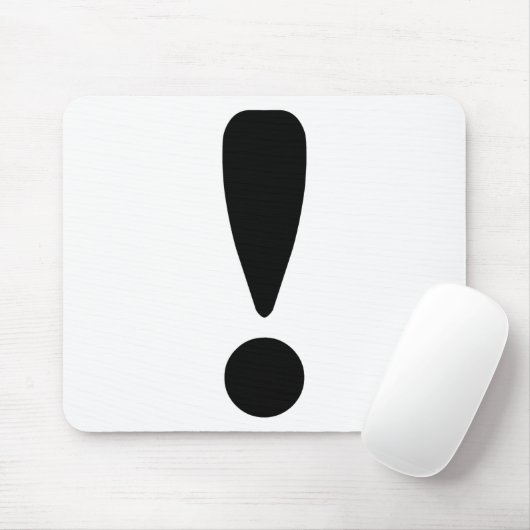 Uitroepteken Muismat (Met muis)
