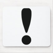 Uitroepteken Muismat (Voorkant)