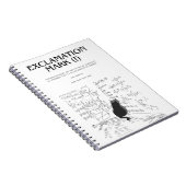 uitroepteken notitieboek (Rechterzijde)