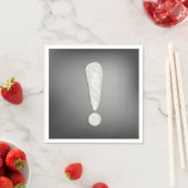 Uitroepteken Papieren servetten (Insitu)