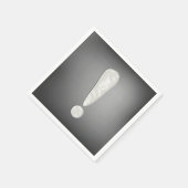 Uitroepteken Papieren servetten (Hoek)