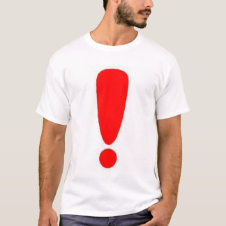 Uitroepteken T-shirt